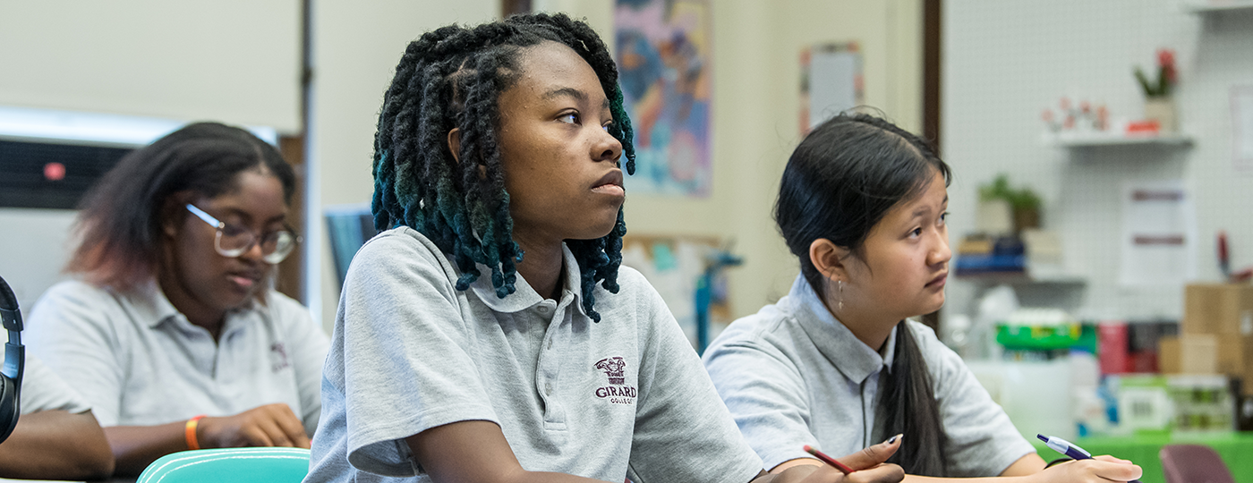 students in a classroom