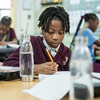 students in a classroom